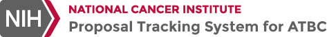 National Cancer Institute - Proposal Tracking System for ATBC